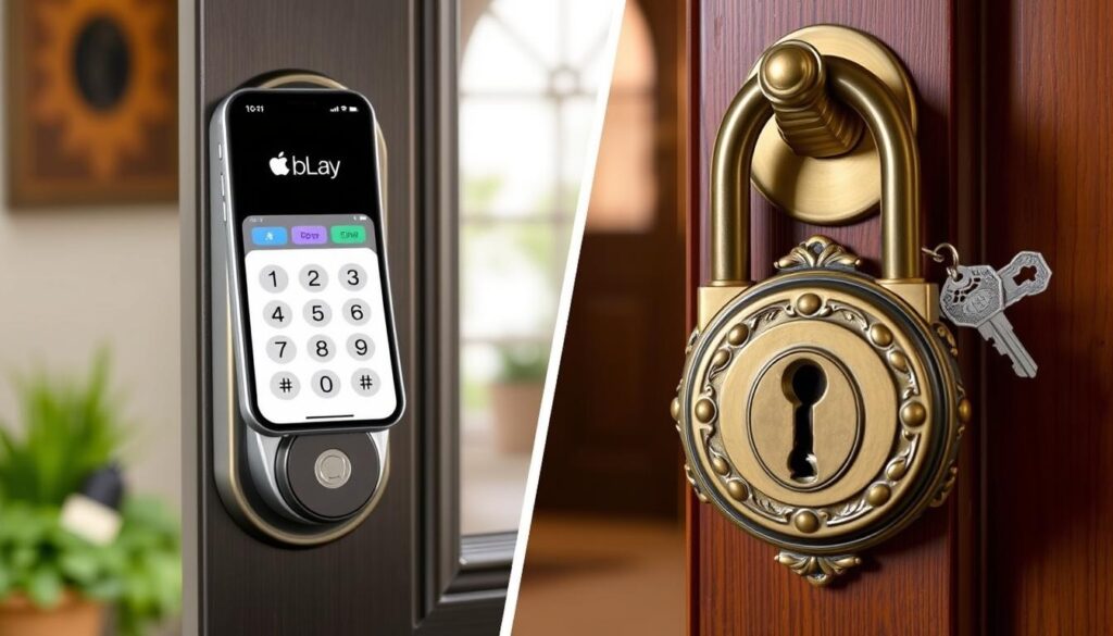 Smart Locks vs. Traditional Locks