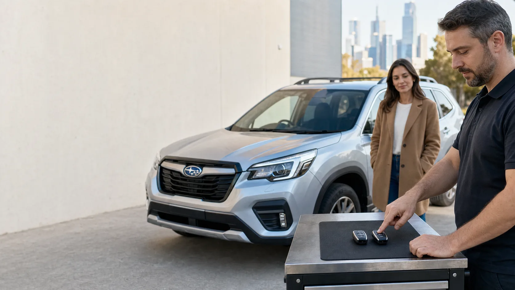 Automotive remote and key fob replacement equipment
