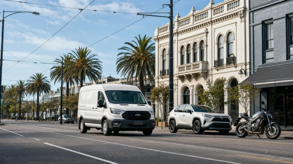 Mobile automotive and motorcycle locksmith service area in Melbourne and Geelong